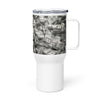 Get Money Travel mug with a handle