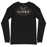 Wavy H2O Diner Black Long Sleeve Shirt