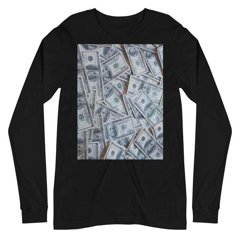 Get Money Black Long Sleeve Shirt
