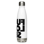 FUCK.LOVE.SEX. Stainless Steel Water Bottle