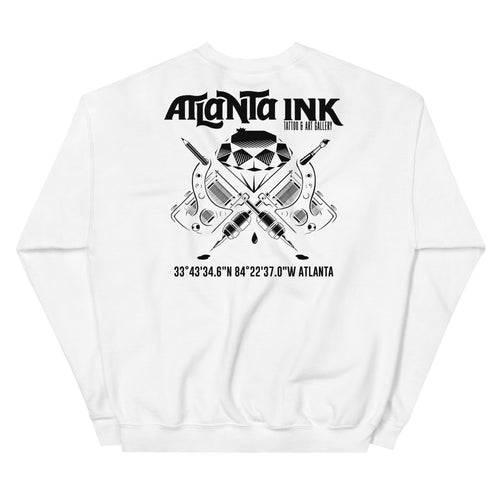ATLANTA INK GUN White Sweatshirt