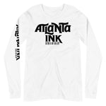 ATLANTA INK Logo White Long Sleeve Shirt